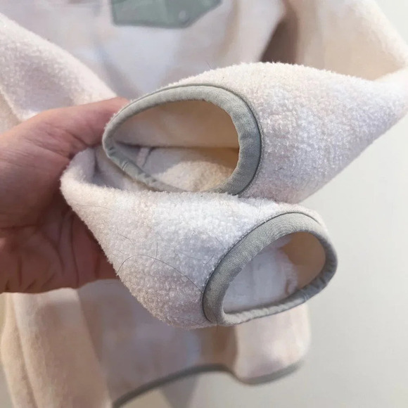 Patagonia Synchilla Cream Fleece Outdoor Casual Snap Button Pullover Small - Picture 4 of 8